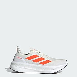adidas Men's Ultraboost 5X Running Shoes (Off White / Orange, Limited Sizes) $54 + Free S&H