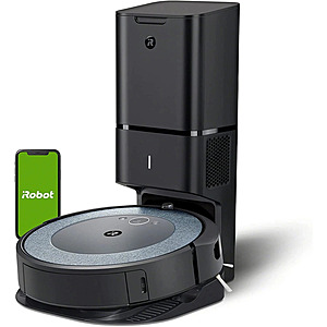 Certified Refurbished iRobot Roomba i4+ EVO (4550) Self-Emptying Robot Vacuum $166.39