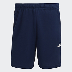 adidas Men's Train Essentials Piqué 3-Stripes Training Shorts (2 Colors) from $8.25 + Free S&H
