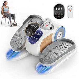 MERACH Under Desk Elliptical Machine w/ Adjustable Speed (2 Colors) from $71.24