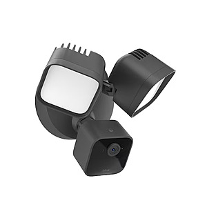 Blink Wired Floodlight Camera (Black or White) $29.99