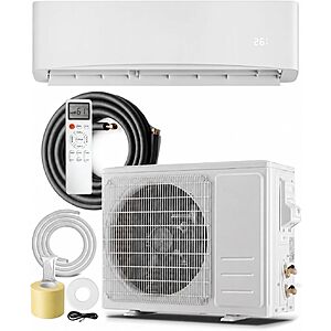 Garvee 9000 BTU 230v Mini Split Ductless Ac/Heating System