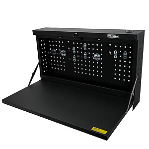 36" WorkPro Wall Mount Workbench w/ Foldable Steel Work Surface $57.95 + Free S&H