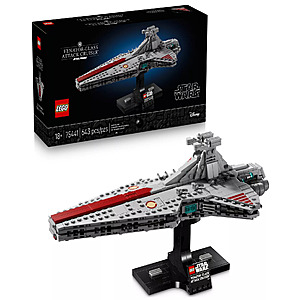Star Wars Venator-Class Attack Cruiser Building Kit 75441, 643 Pieces $63.99