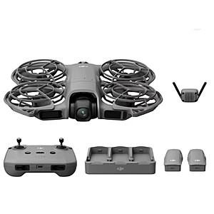 DJI Neo 2 4K Camera Drone Fly More Combo w/ RC-N3 + 3x Batteries $350 + Free S&H
