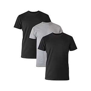 3-Pack Hanes Men's Comfort Fit Ultra Soft Cotton T-Shirt Undershirt (L Only) $6.3