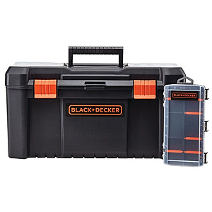 Black & Decker 10-Compartment 16" Toolbox & Organizer $15.99