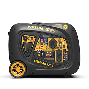 Certified Refurbished Firman 3650W Remote Start Inverter Generator $349.99