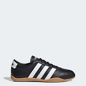 adidas women Grand Court Lo Shoes (Core Black / Cloud White / Gum) $27