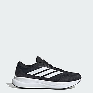 adidas Men's Runfalcon 6 Wide Shoes (Core Black / Cloud White / Carbon) $27.3