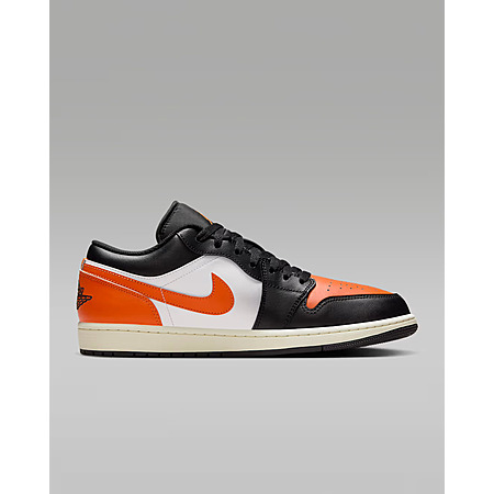 Nike Men's Air Jordan 1 Low Shoes (Black / White / Sail / Starfish) $63.73 @ Nike.com