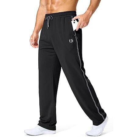 G Gradual Men's Quick Dry Sweatpants with Zipper Pockets (Various) $14.81