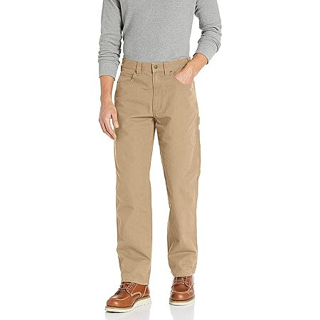 Amazon Essentials Men's Relaxed-Fit Carpenter Utility Pant with Tool Pockets (Various) $16.4