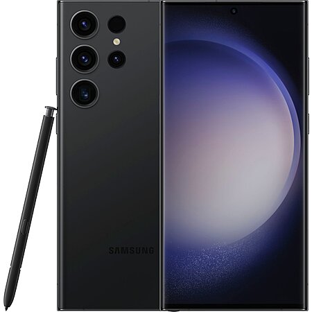 Refurbished Good Samsung Galaxy S23 Ultra 256GB Unlocked Smartphone (Black) $315.99