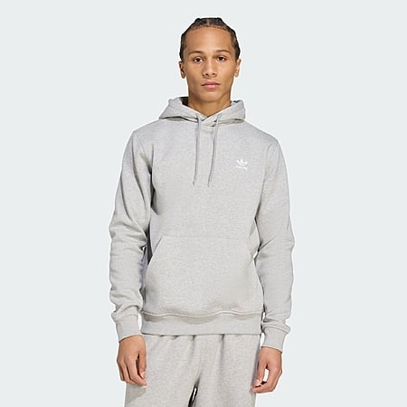 adidas men Trefoil Essentials Hoodie (2 Colors) $19.8