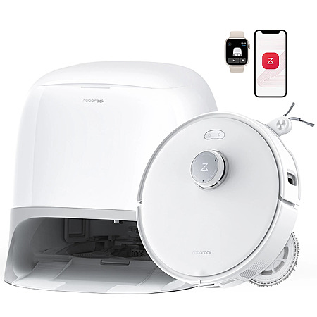 Certified Refurbished Roborock Qrevo Curv Vacuum & Mop, 18500Pa, Zero-Tangling, FlexiArm Tech $583.99