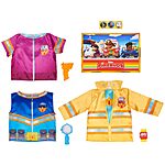 Disney Junior Firebuds Dress Up Trunk, Kids’ Dress Up &amp; Pretend Play Set with Firefighter Costume, Police Officer Costume and EMT Costumes for Kids 3+ $7.49