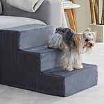 WNPETHOME Dog Stairs for Small Dogs, Pet Steps with Removable Washable Cover $29.99