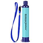 Membrane Solutions Personal Water Filter, Portable Water Purifier Survival Filter Straw, Outdoor Water Filter for Hiking Camping - 1 Pack$6.49