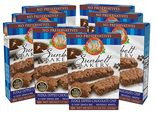 Sunbelt Bakery Chocolate Chip Chewy Granola Bars, 1.13 oz, 80 ...