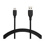 (2 PACK) AmazonBasics 6FT USB-C to USB-A 2.0 15W Fast Charging Cable, 480Mbps Speed, USB-IF Certified $4.99 at Woot