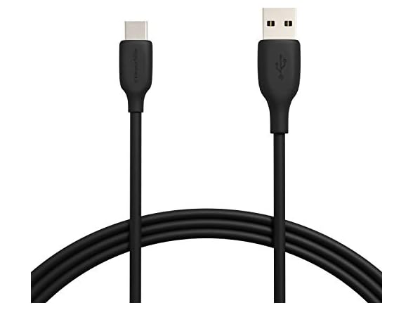 (2 PACK) AmazonBasics 6FT USB-C to USB-A 2.0 15W Fast Charging Cable, 480Mbps Speed, USB-IF Certified $4.99 at Woot