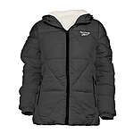 Black Reebok Women's Puffer Jacket with Sherpa Lining $33.99 w/ Code: PZR91JSL