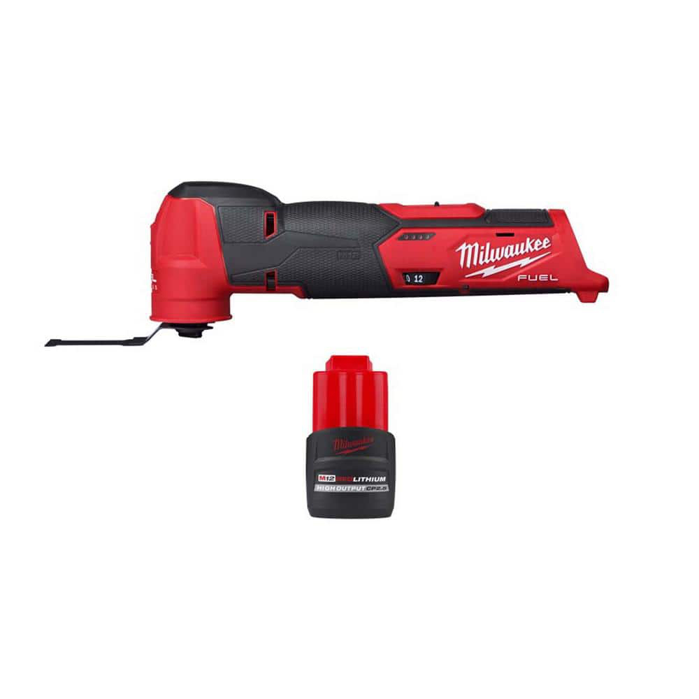 M12 FUEL 12V Lithium-Ion Cordless Oscillating Multi-Tool w/CP High Output 2.5 Ah Battery Pack $139 - $139.00