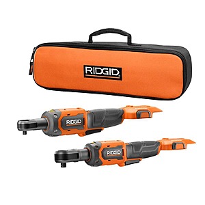 RIDGID Brushless Cordless 3/8" Ratchet & 1/4" Ratchet (Tools Only) $149 today 1/31 only