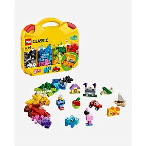 213-Pc LEGO Classic Creative Suitcase Building Kit (10713)