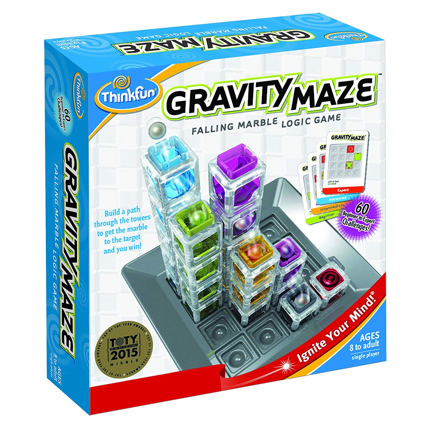 ThinkFun Gravity Maze Marble Run Logic Game For Kids $19.99