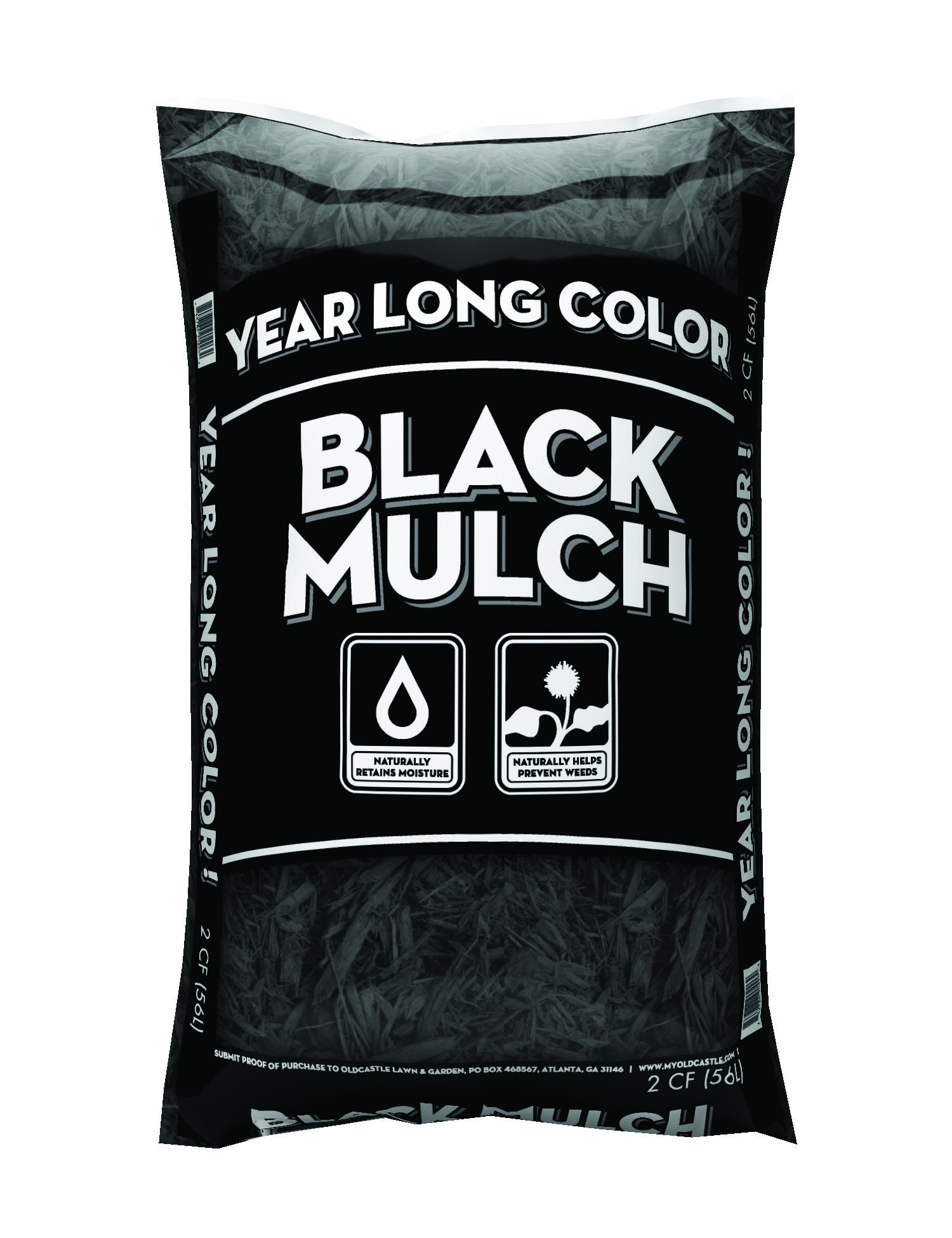 Walmart 2CF Year Long Brown/Black/Red Mulch $1.97 YMMV in store only