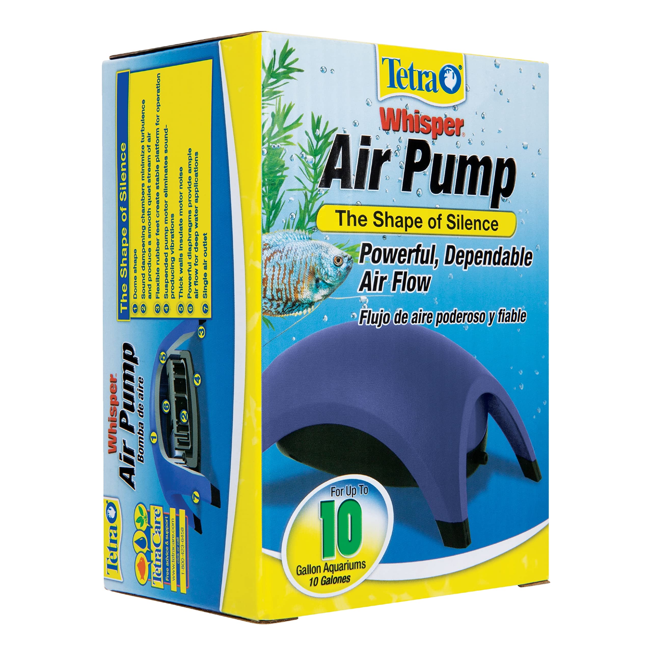 Amazon.com: Tetra Whisper Easy to Use Air Pump for Aquariums (Non-UL) $3.47