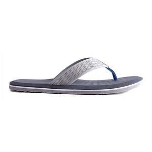 No Boundaries Men's Ocean Flip Flops (Gray or Tan)