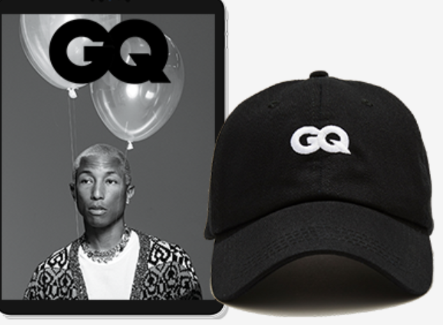 Free 1-Year Subscription to GQ magazine