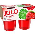 $0.90: 3.13-Oz 4 Pack Jello Low Calorie Snacks Strawberry + Free Store Pickup