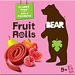 5-Pack 0.7-Oz Bear Yoyo Fruit Rolls (Raspberry) $3.7 AC [S&amp;S] + FS w/ Prime