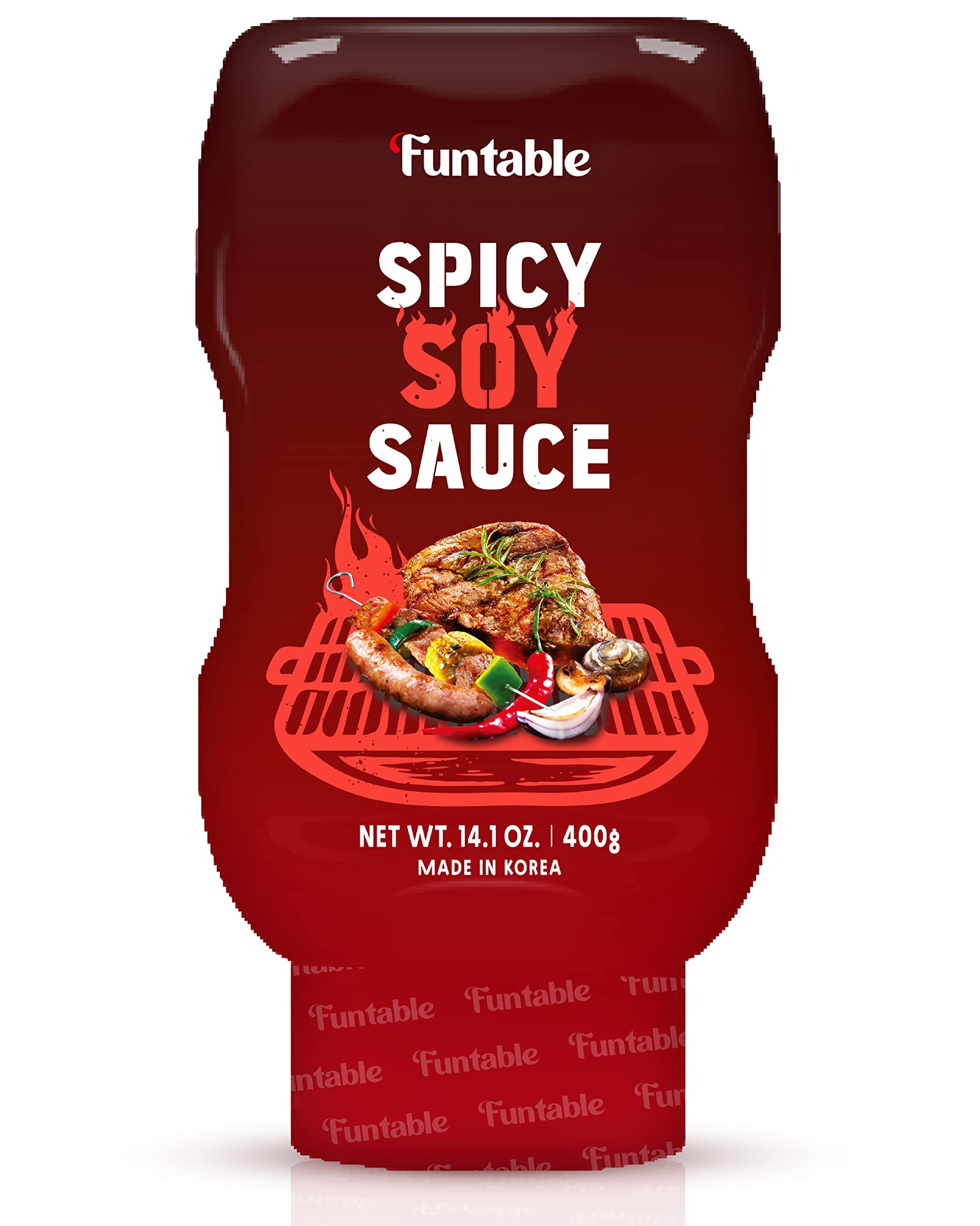 Amazon: Funtable Korean Spicy Soy Sauce 14.1 Ounce (3 Flavors) $6.49 w/ 40% off + S&S + FS w/ Prime or $35+
