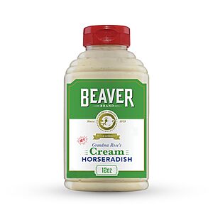 Amazon: 12-Oz Beaver Horseradish (Hot Cream) $3.21 + FS w/ Prime or $35+