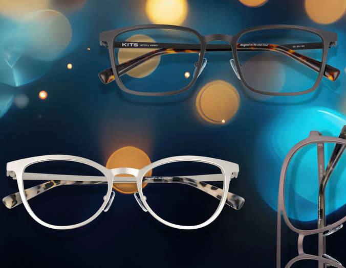 All KITS eyeglasses 28 with UV and antiscratch coatings included