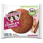 Lenny &amp; Larry's The Complete Cookie, Snickerdoodle, Soft Baked, 16g Plant Protein, Vegan, Non-GMO, 4 Ounce Cookie (Pack of 12) $11.1