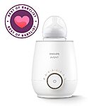 Philips AVENT Fast Baby Bottle Warmer with Smart Temperature Control and Automatic Shut-Off, SCF358/00 $43.99