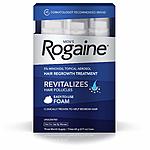Men's Rogaine 5% Minoxidil Foam for Hair Loss and Hair Regrowth, Topical Treatment for Thinning Hair, 3-Month Supply $33.72
