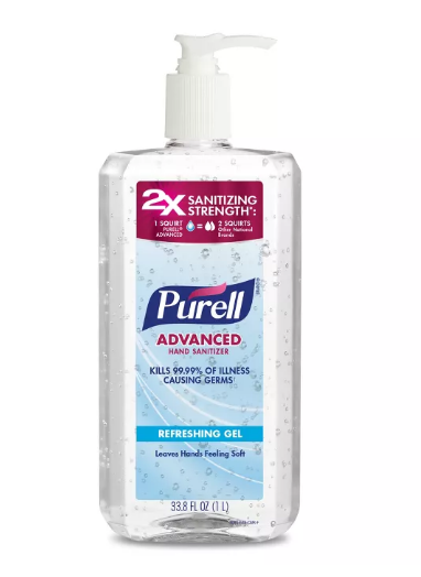 Purell 33oz Pump -  $5.49 @ Target (ships w/ $25+ orders)