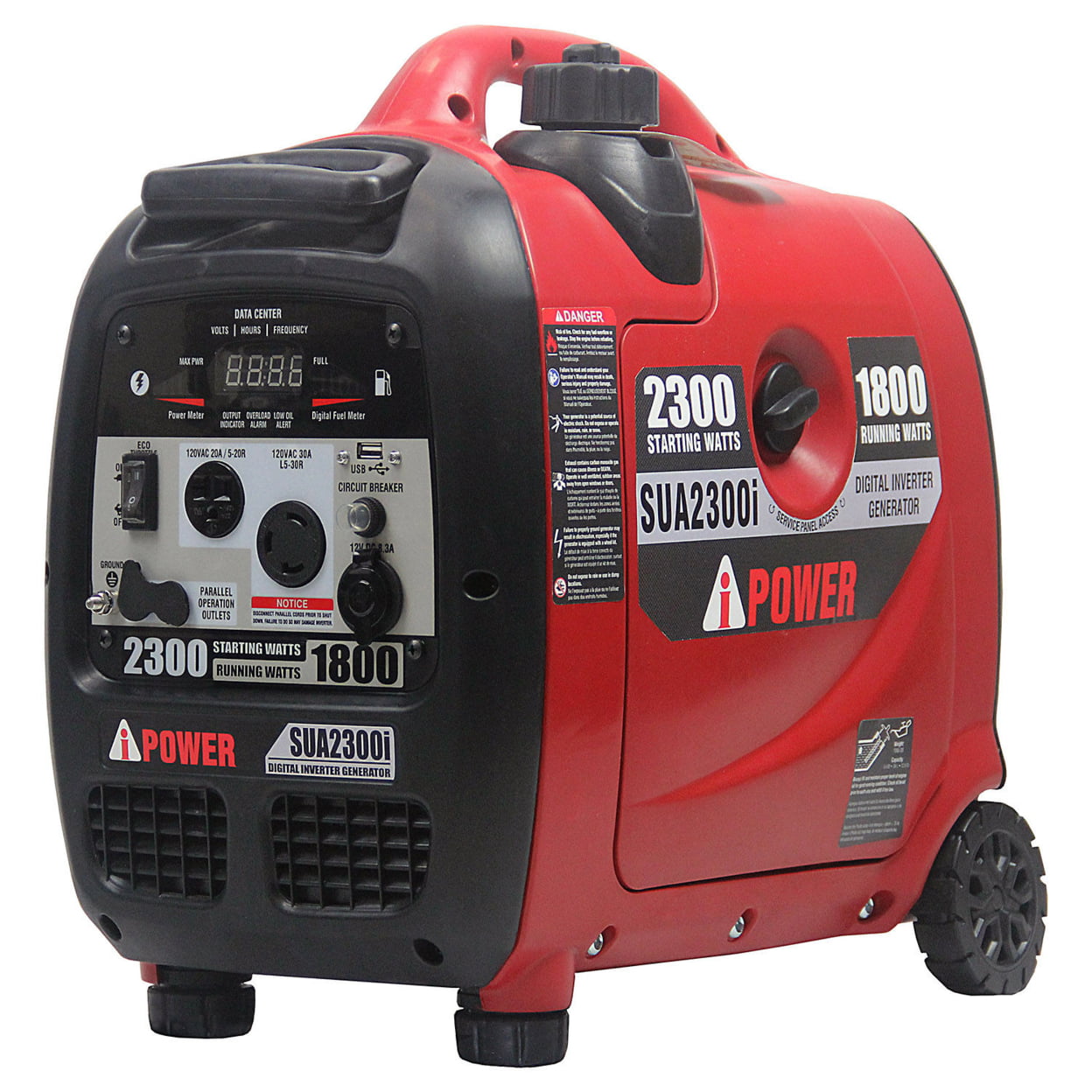 AiPower SUA2300i UltraQuiet 2300W Digital Inverter Generator with