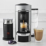 Nespresso VertuoPlus Deluxe Coffee Maker &amp; Espresso Machine with Aeroccino Milk Frother | Free Shipping $174.95