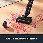 EUREKA NEW400 Cordless Wet Dry Vacuum All-in-One Mop, Hard Floor Cleaner with Self System, Effectively Multi-Surfaces, Perfect for Cleaning Sticky Messes, (Black), 8 lbs $139.99