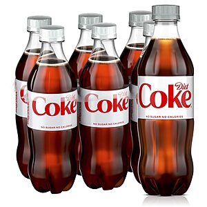 Diet Coke 16.9oz Soft Drink (6-Pack) $  3.78