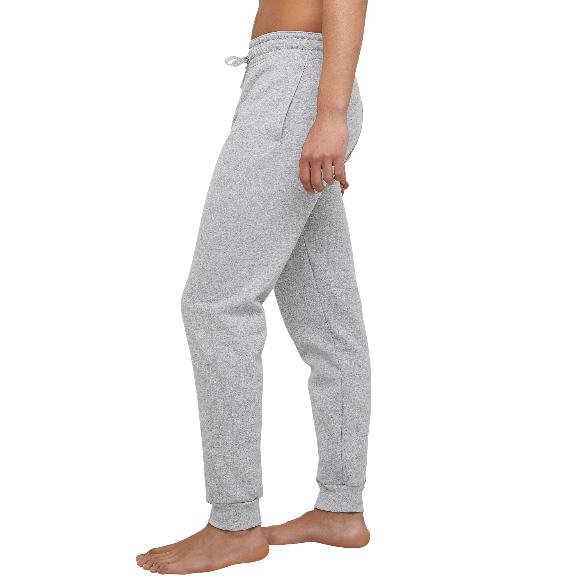 Hanes Men's Jogger Sweatpant with Pockets, Light Steel, Small $11.19