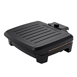 George Foreman 5-Serving Submersible Indoor Grill $49.99